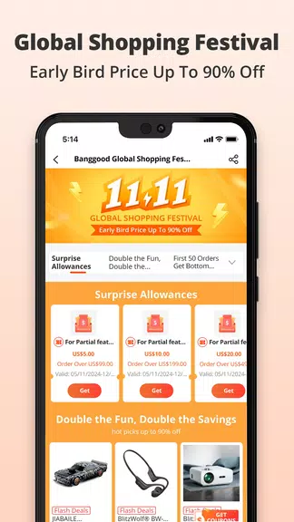 Banggood - Online Shopping ဖန်သားပြင်ဓာတ်ပုံ 0