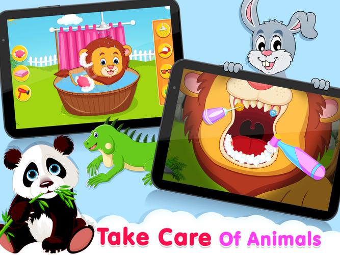 ABC Animal Games - Kids Games 螢幕截圖 1
