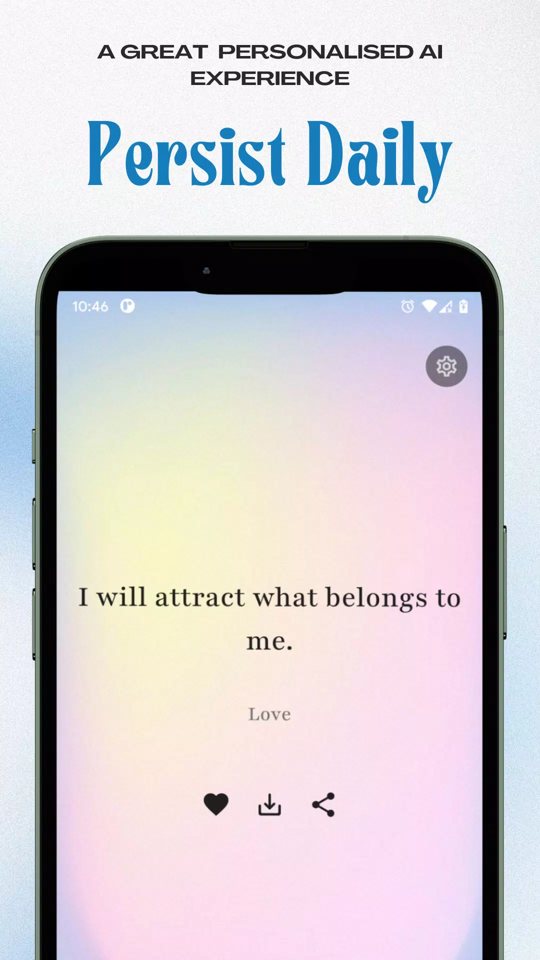 AI Uplift - Daily Affirmations Ekran Görüntüsü 1