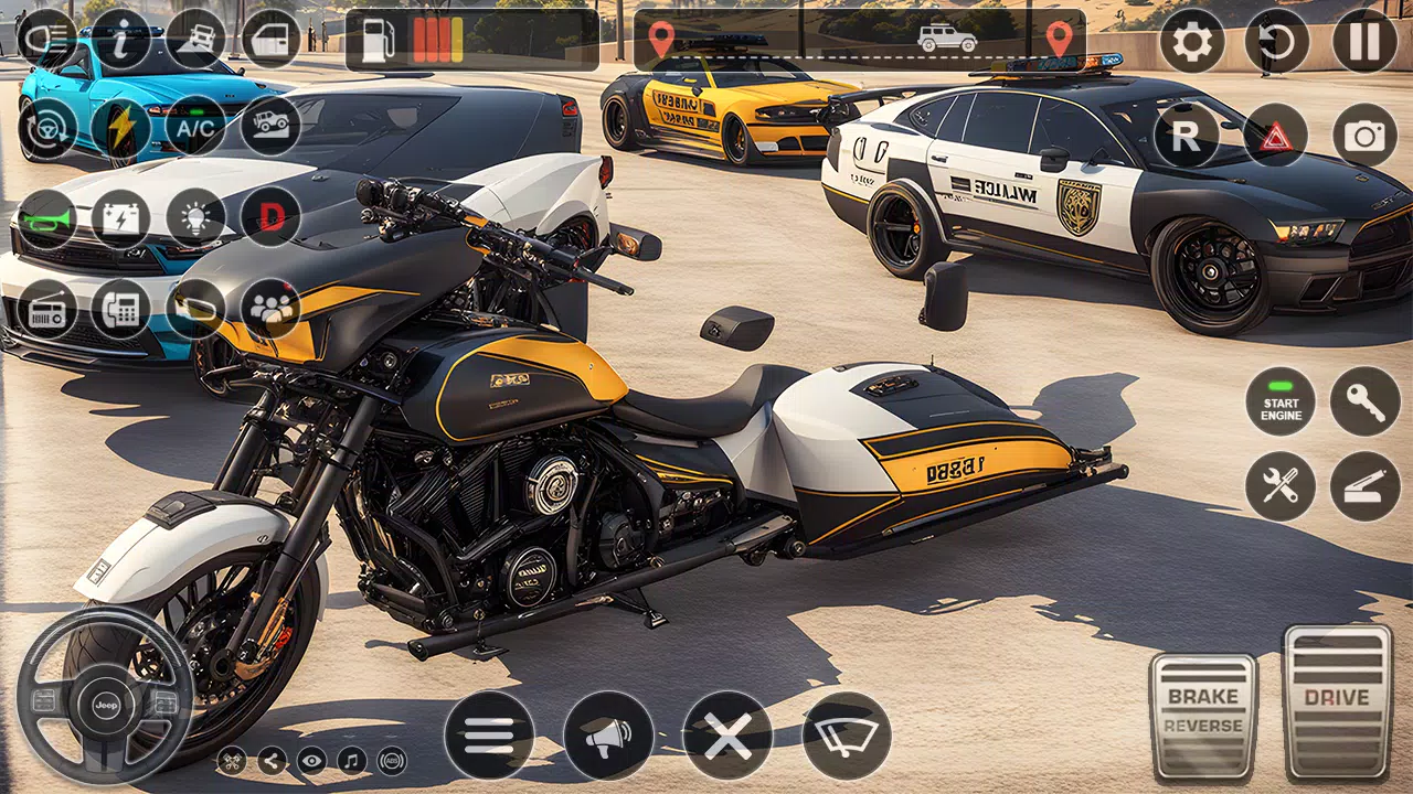 Luxury Police Car Parking Game スクリーンショット 2