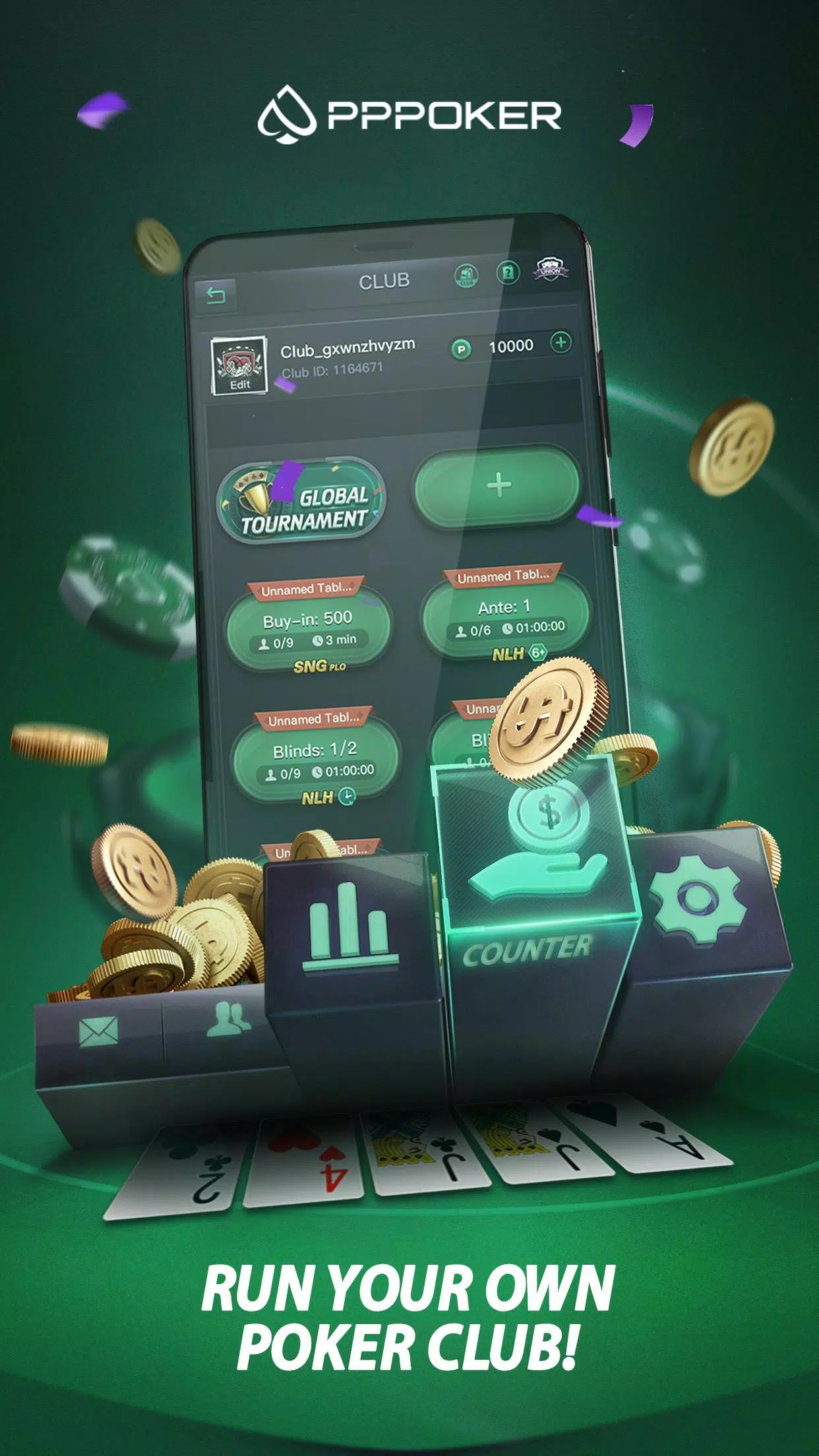 PPPoker ဖန်သားပြင်ဓာတ်ပုံ 2