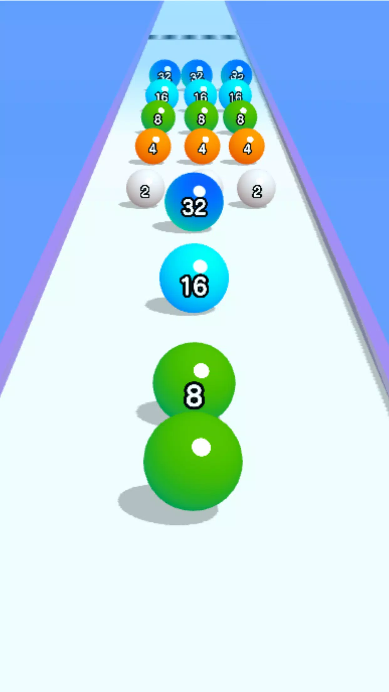 Ball Run 2048: merge number Tangkapan skrin 1