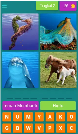 Tebak-tebakan Gambar Hewan Captura de pantalla 2
