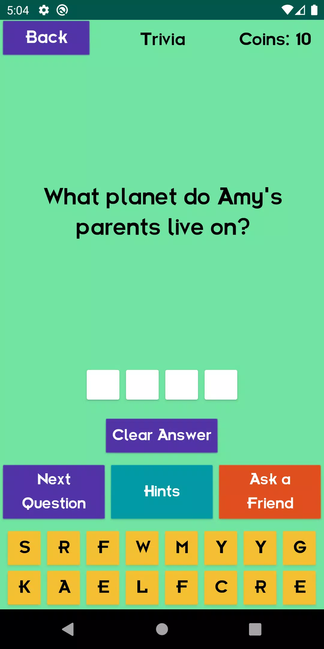 Quiz About Futurama ภาพหน้าจอ 1