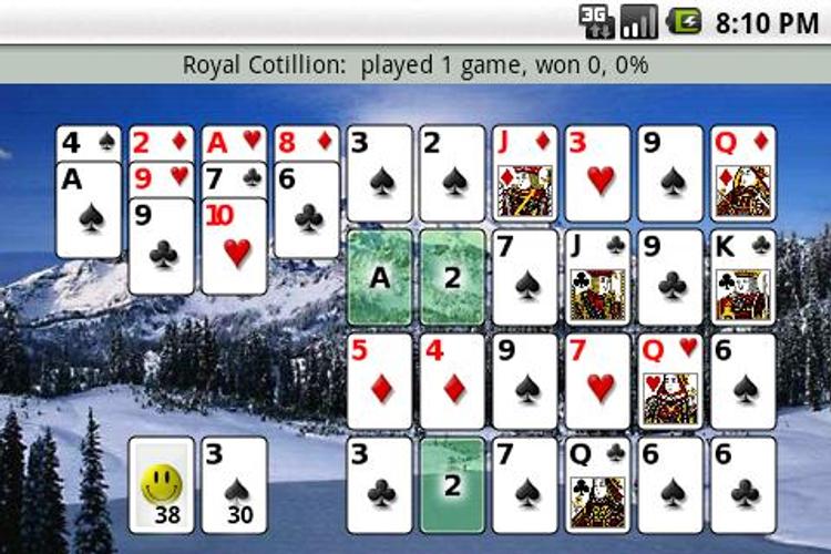 Patience Revisited Solitaire 螢幕截圖 1