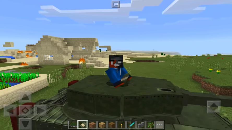 Tank mod for mcpe Ekran Görüntüsü 1
