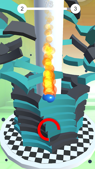 Ball Run Stack: Stack Ball 3D Mod ဖန်သားပြင်ဓာတ်ပုံ 2