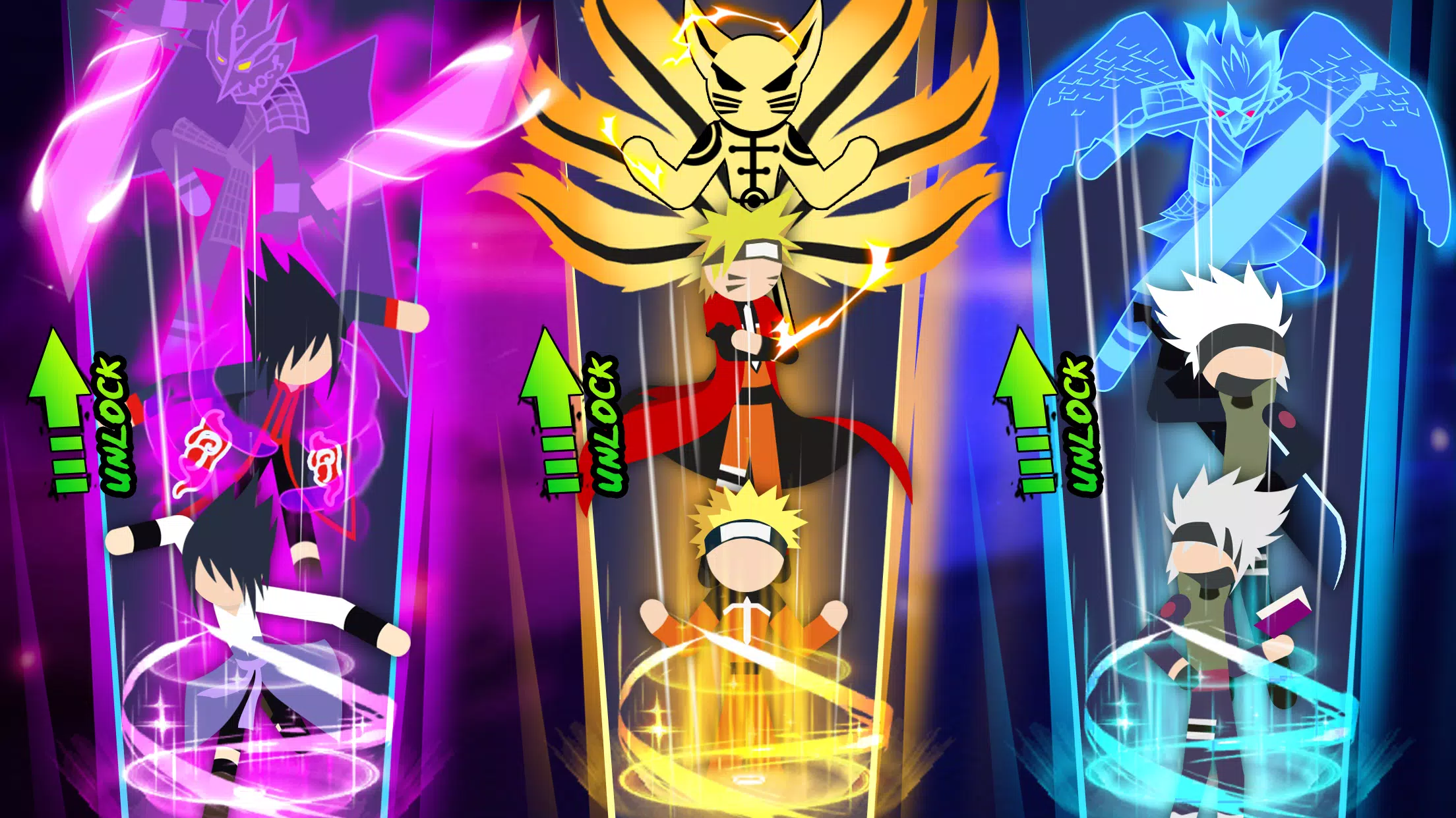 Stick Ninja - 3v3 Battle Zrzut ekranu 2