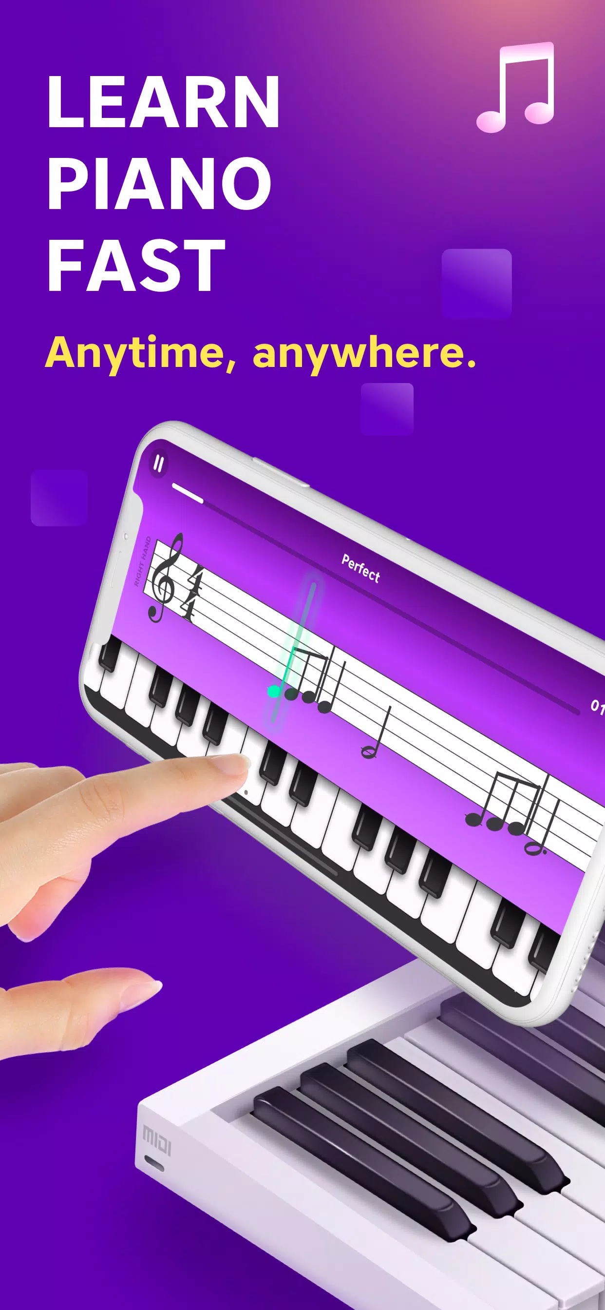 Piano Academy - Aprende Piano Captura de pantalla 0