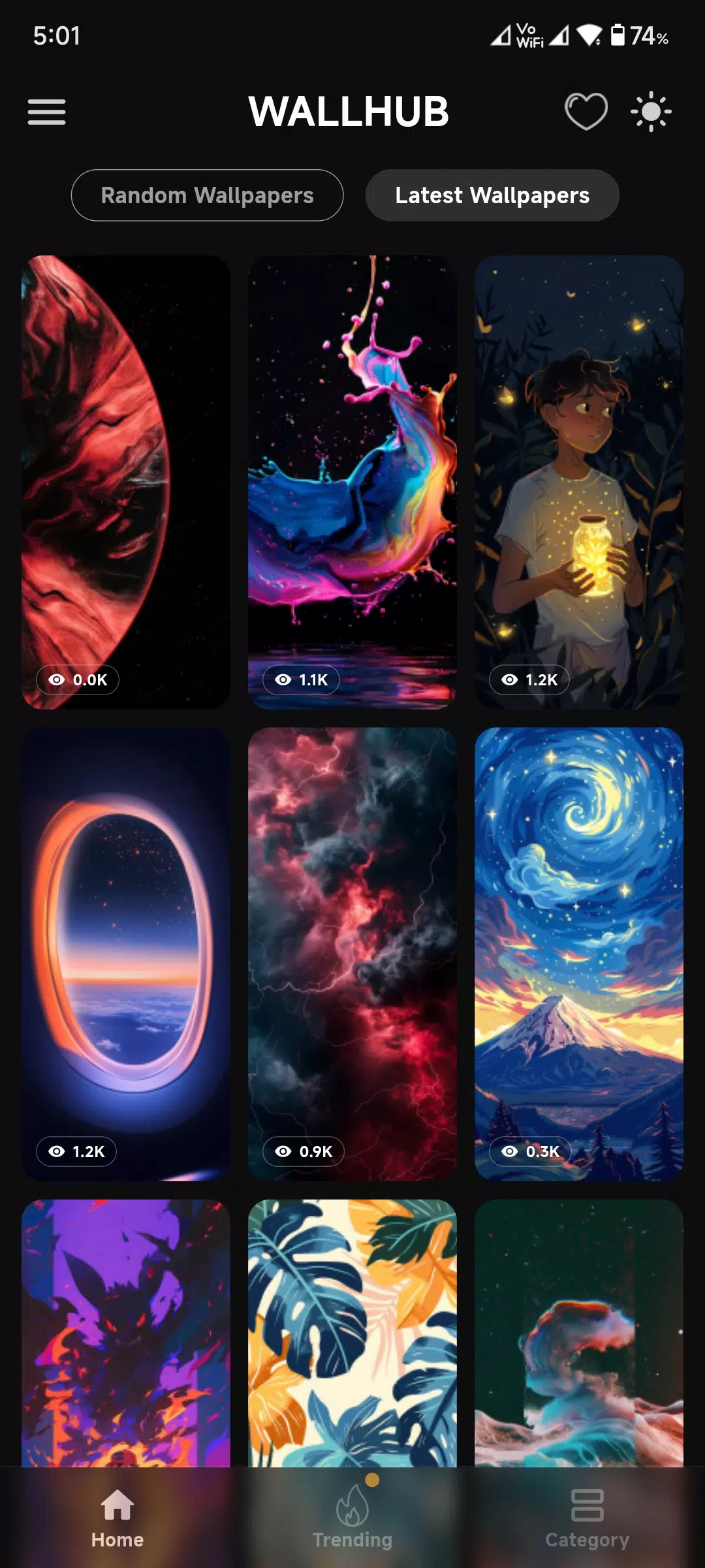 WallHub 螢幕截圖 1