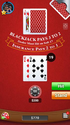 Blackjack 21 Captura de pantalla 2