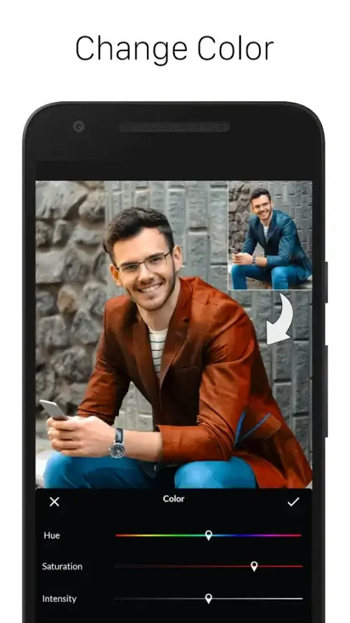 LightX Photo Editor Tangkapan skrin 1