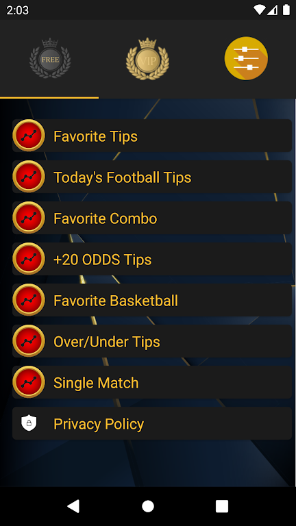 Favorite Betting Tips Captura de tela 1