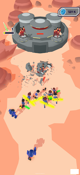 Space Army: Universe Clash Mod 스크린샷 3