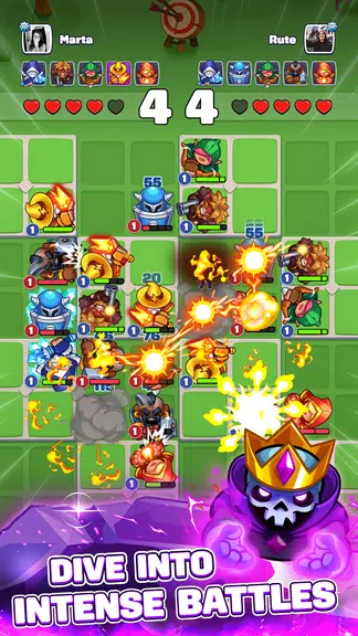 Hero Tactics: 2 Player Game Скриншот 1