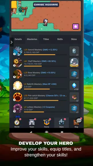 Mana Storia - Classic MMORPG ภาพหน้าจอ 2