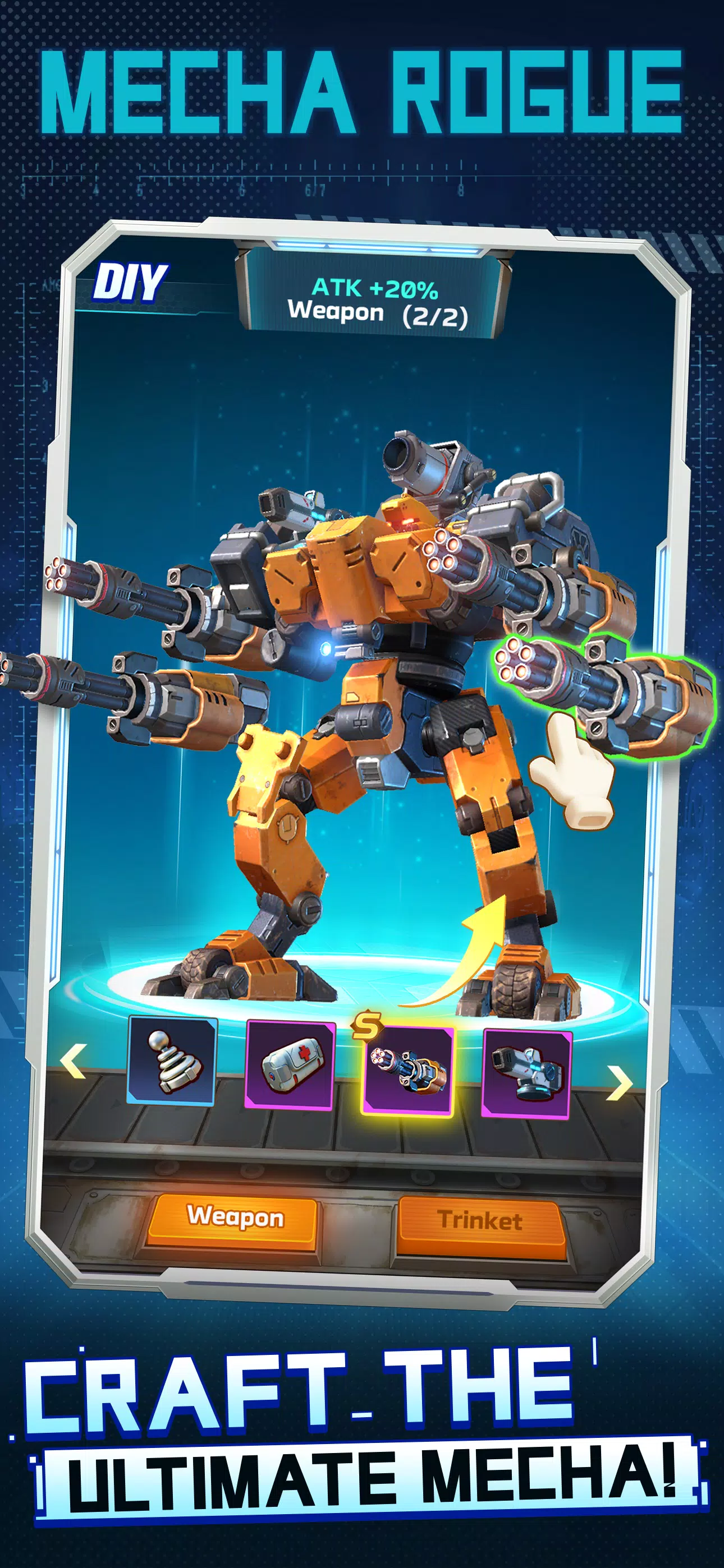 Mecha Rogue Tangkapan skrin 0