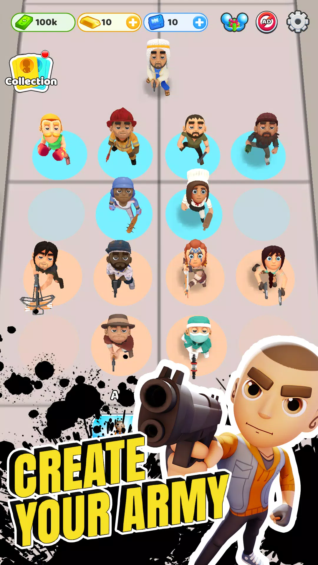 Survivor Idle Run 스크린샷 1