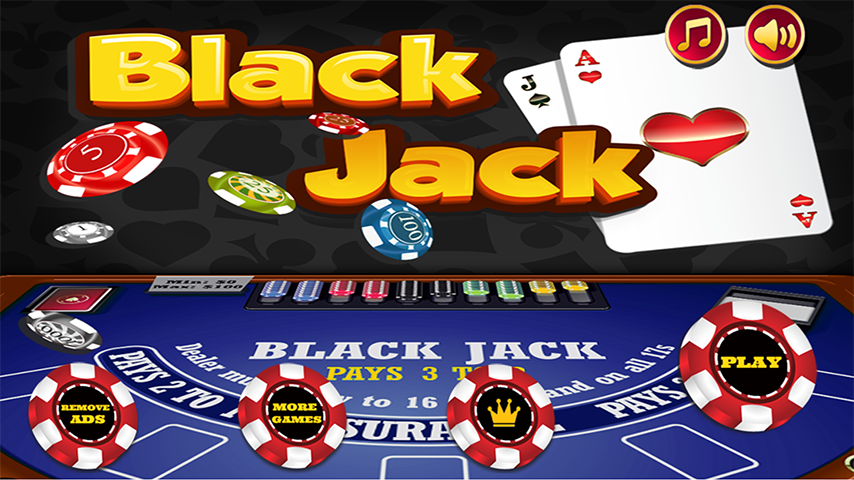 Blackjack 21 Black Jack Table 스크린샷 2