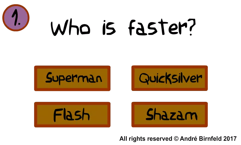 Genius Quiz Heroes スクリーンショット 1