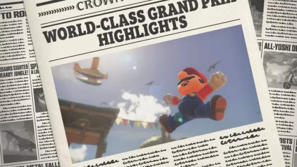 Mario Kart World: Wild Mushroom Kingdom Ride