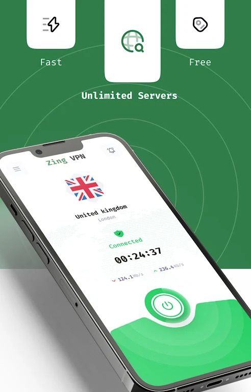 Zing VPN Captura de pantalla 0