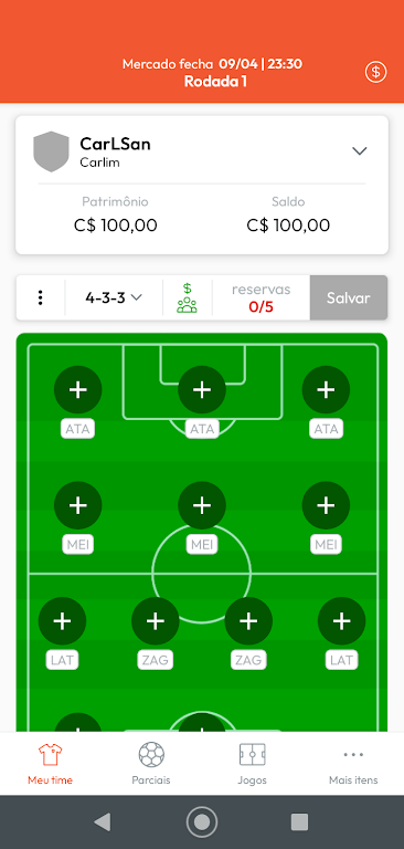 Parciais CFC Ekran Görüntüsü 0