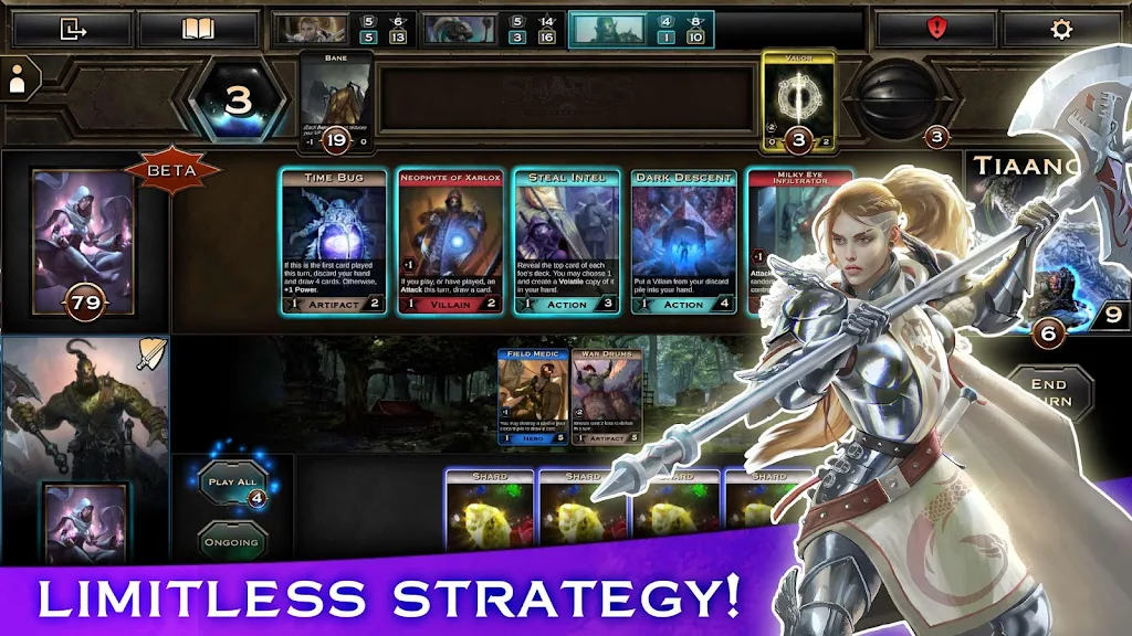 Shards the Deckbuilder Schermafbeelding 1