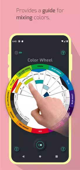 Pocket Color Wheel Captura de pantalla 1