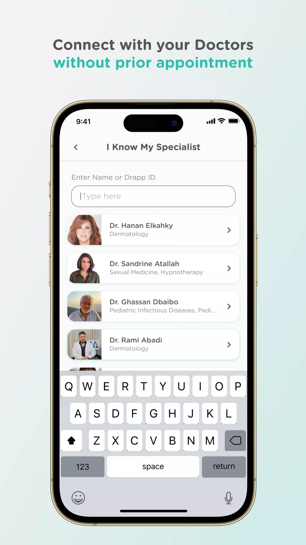 DRAPP –Telehealth Made Easy Ekran Görüntüsü 2