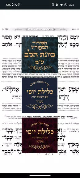 Tefilor - A Smart Siddur 螢幕截圖 1