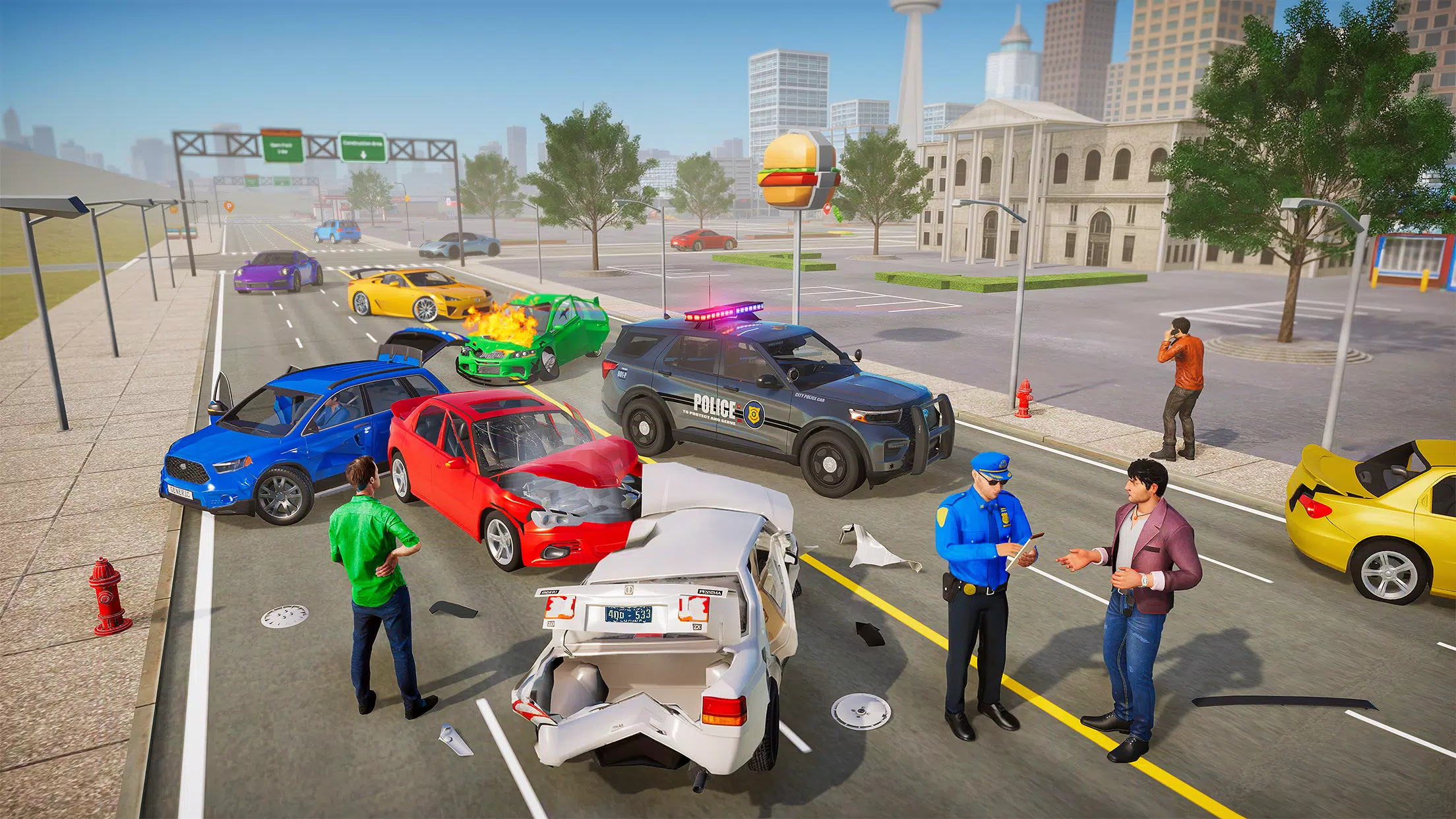 Openworld Police Cop Simulator Ekran Görüntüsü 2