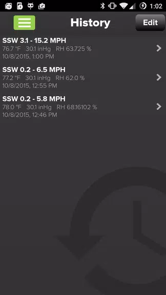 Wind & Weather Meter Ảnh chụp màn hình 3