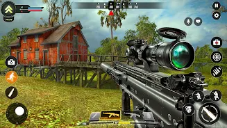 Offline Sniper Simulator Game Скриншот 0