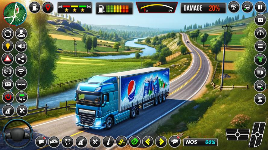 Truck Simulator: Driving Games Ekran Görüntüsü 3