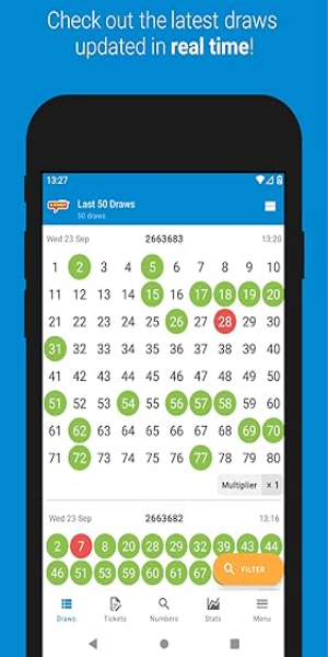 Georgia Lottery Keno : GA Live Results & Tickets Captura de tela 0