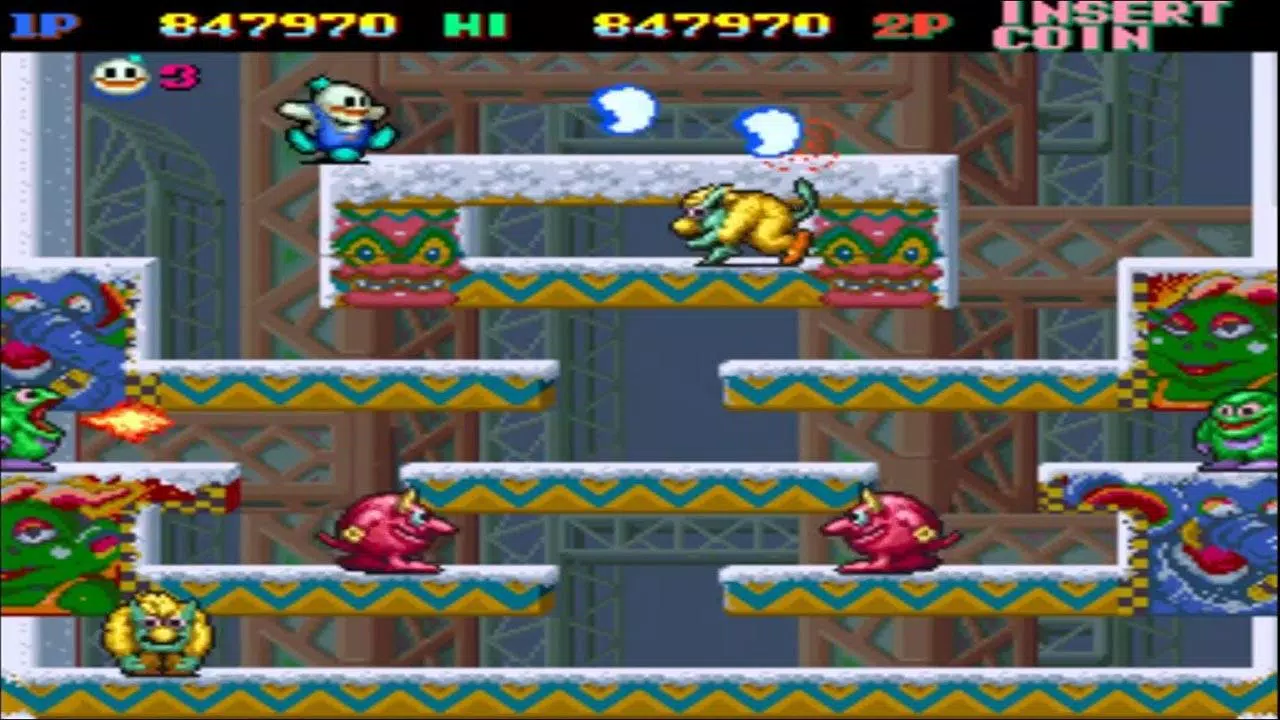 Schermata SNOW BROS. classic 0