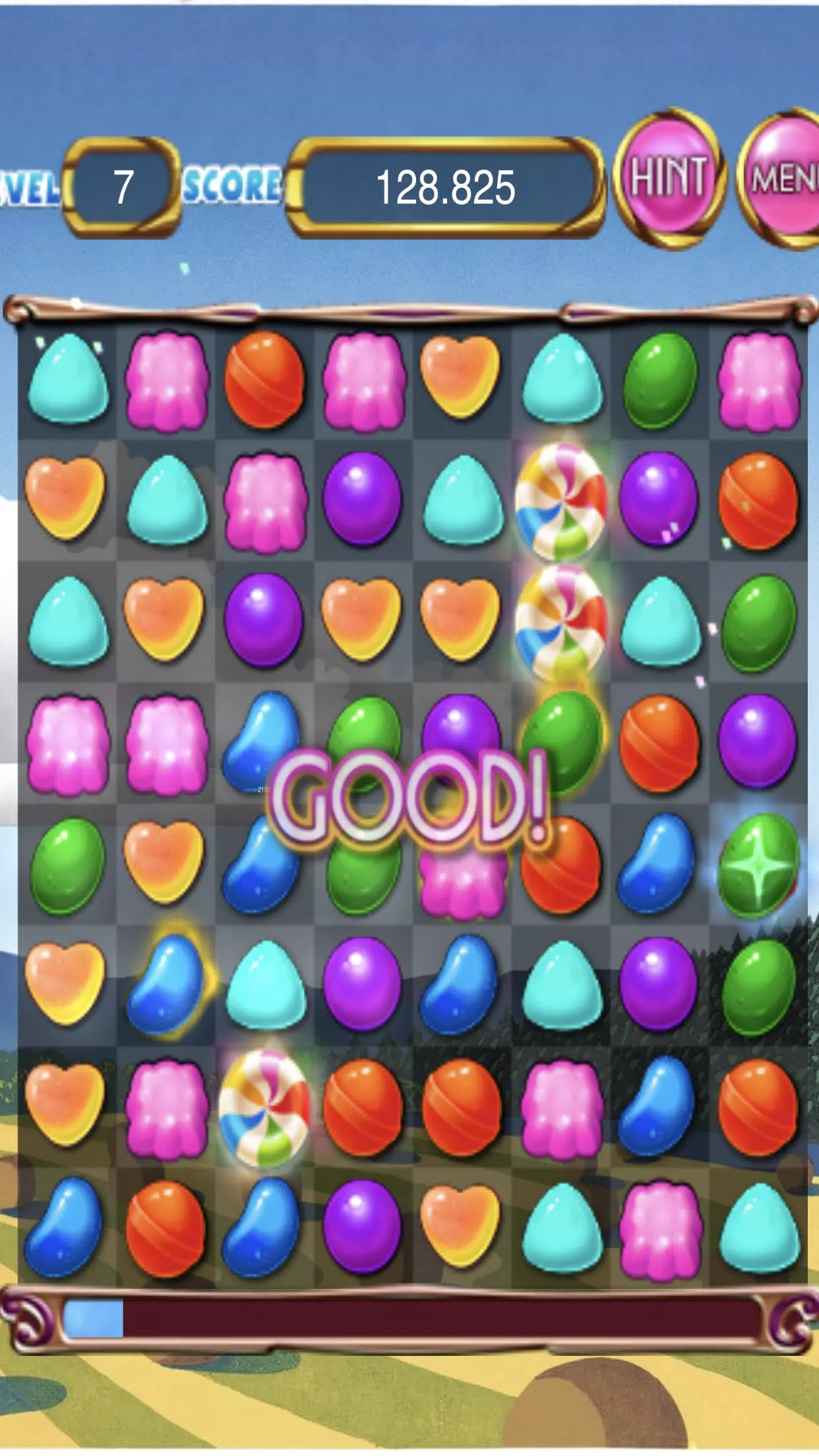 Candys pop funny game 螢幕截圖 1