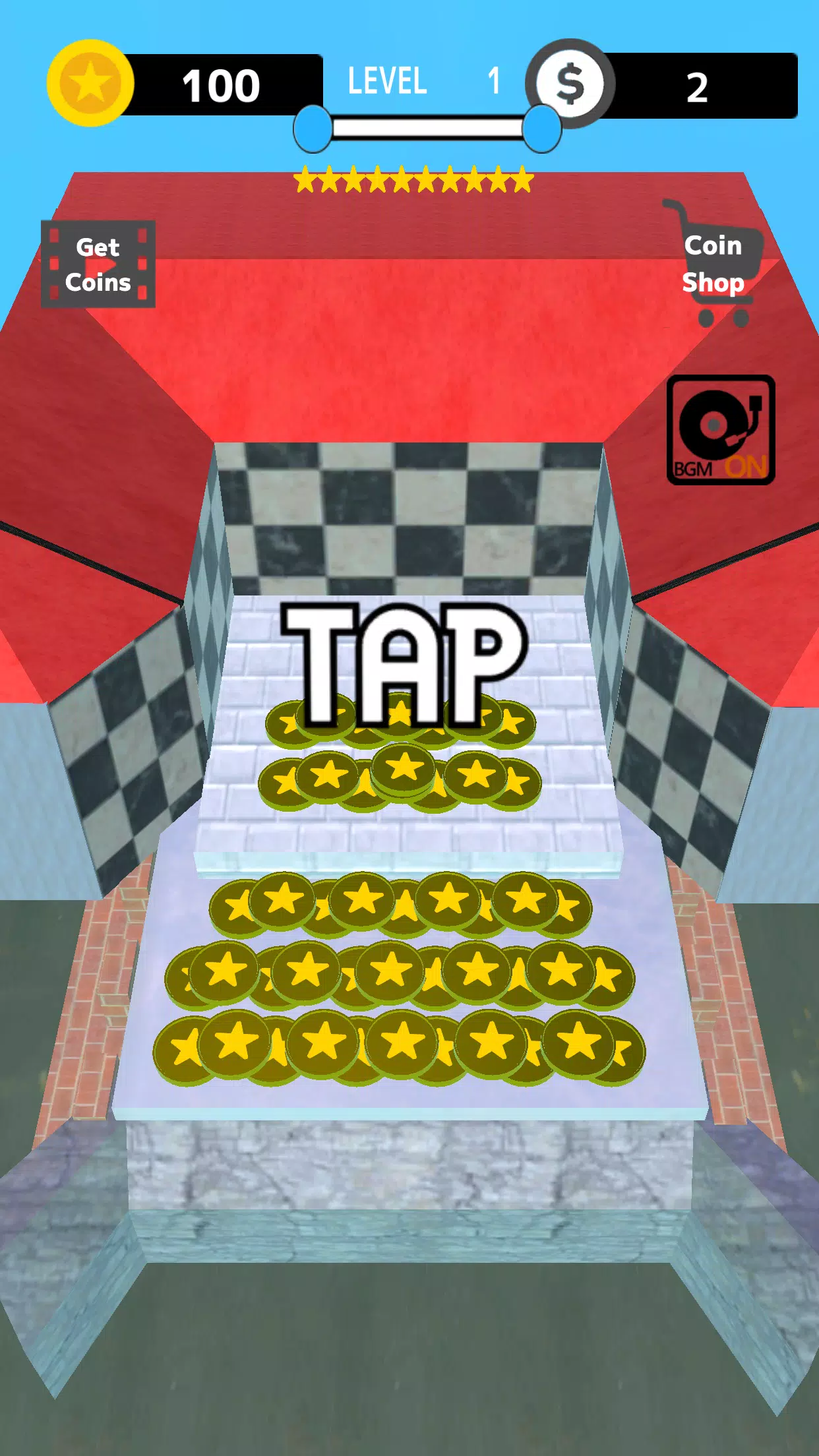 Simple Coin Pusher Ekran Görüntüsü 1