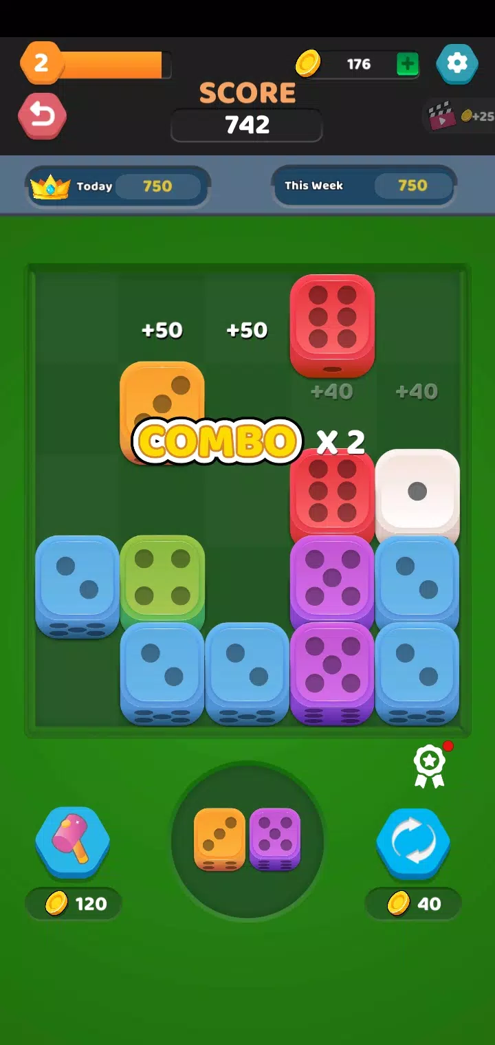 Merge Puzzle Games: Number Up Capture d'écran 2