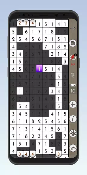 1-19 Number Game Ekran Görüntüsü 0