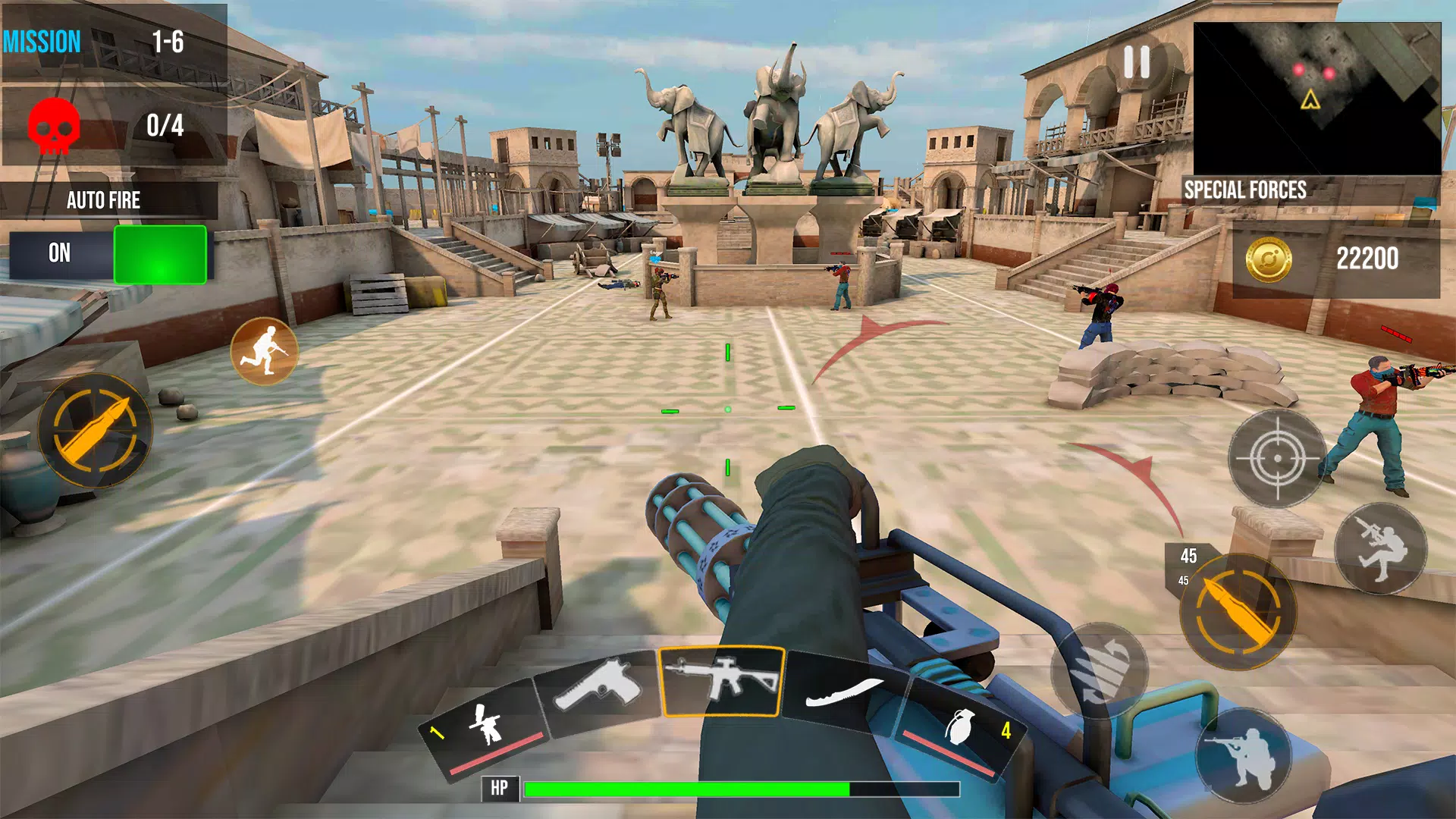 FPS Commando Strike 3D ဖန်သားပြင်ဓာတ်ပုံ 3