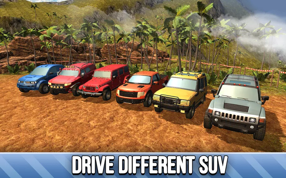 SUV 4x4 Rally Driving Captura de tela 1