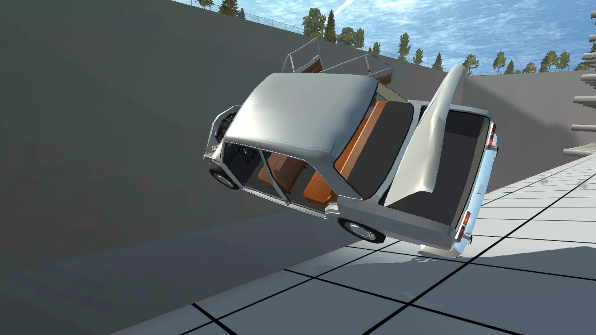 Simple Car Crash Physics Sim Schermafbeelding 1