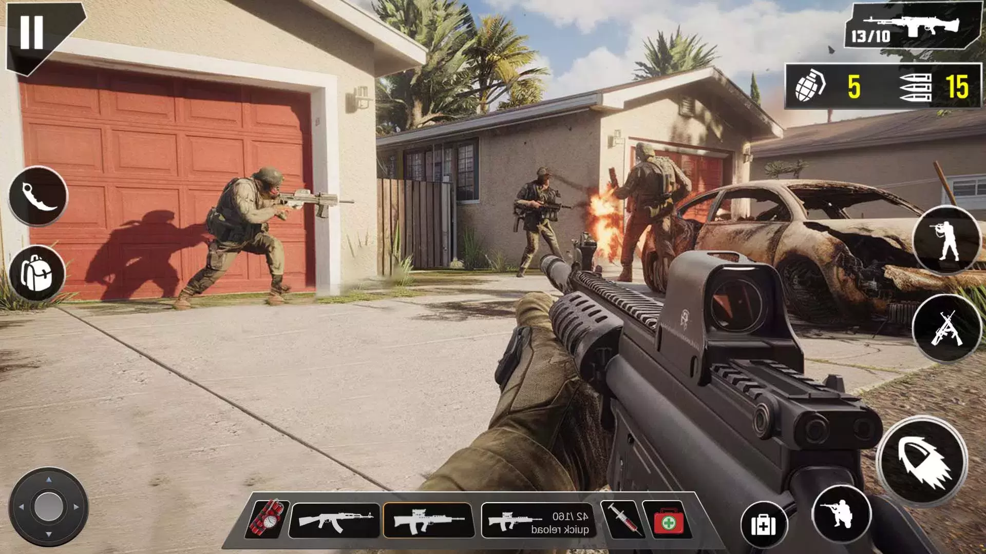 Gun Shooting 3d Shooter Games 螢幕截圖 1