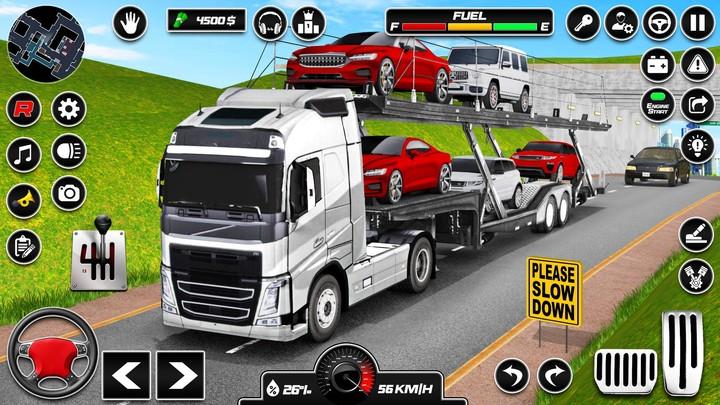 Car Transporter Truck Driver Captura de tela 0