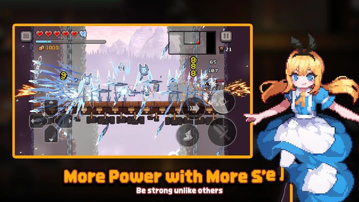 Dungeon Slasher : Roguelike Zrzut ekranu 2
