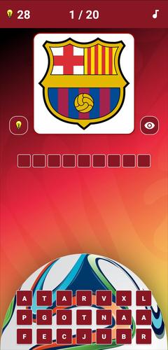 Guess the Soccer Logo Quiz应用截图第2张