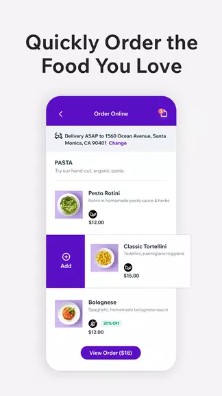 Dine by Wix 螢幕截圖 2