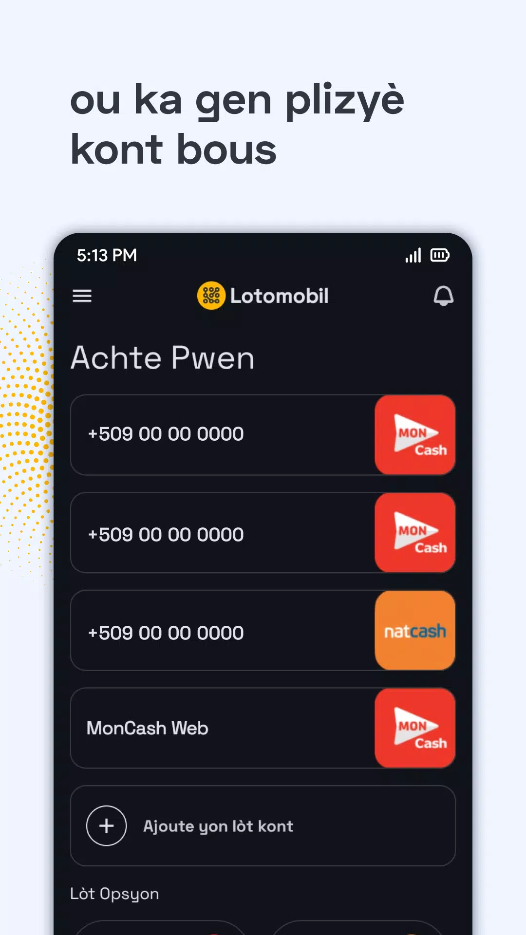 Lotomobil Sports & Bolet Ekran Görüntüsü 3